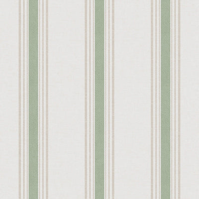 product image for Spring Blossom Stripes Wallpaper in Green 77