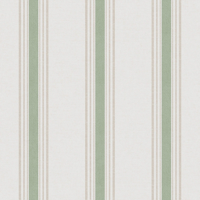 media image for Spring Blossom Stripes Wallpaper in Green 221