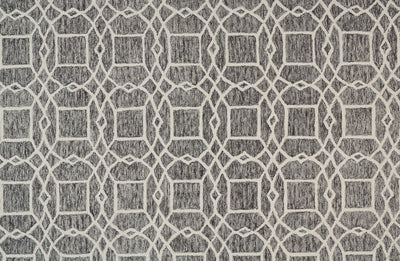 product image for Veran Hand Tufted Gray and Ivory Rug by BD Fine Texture Image 1 76