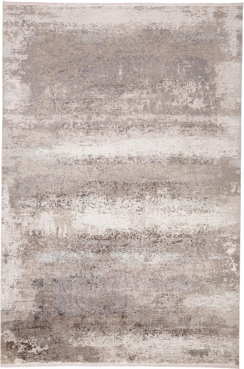 media image for Lindstra Gray and Silver Rug by BD Fine Flatshot Image 1 251