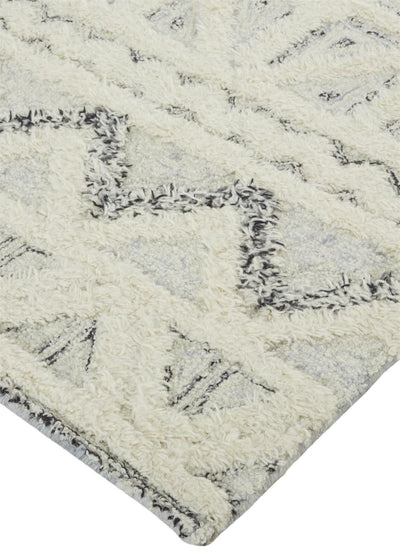 product image for Elika Hand Tufted Ivory Rug by BD Fine Corner Image 1 53