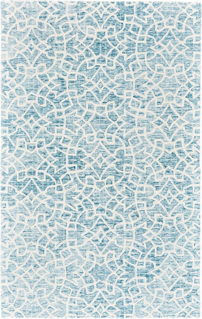 product image for Veran Hand Tufted Blue and Ivory Rug by BD Fine Flatshot Image 1 20