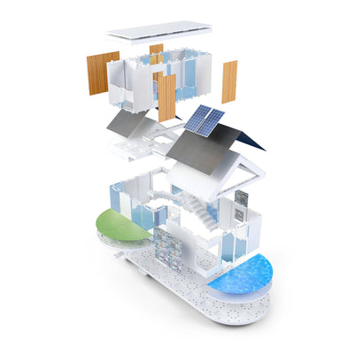 product image for go plus 2 0 kids architect scale model house building kit by arckit 4 93