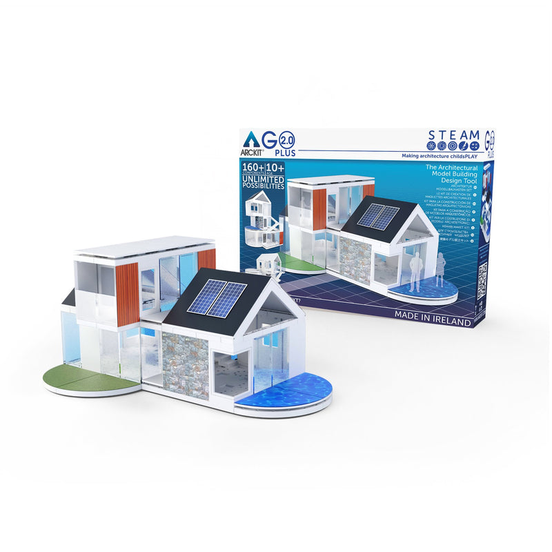 media image for go plus 2 0 kids architect scale model house building kit by arckit 1 217
