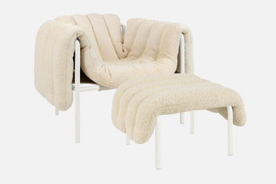 product image for puffy eggshell lounge chair ottoman bu hem 20317 2 4