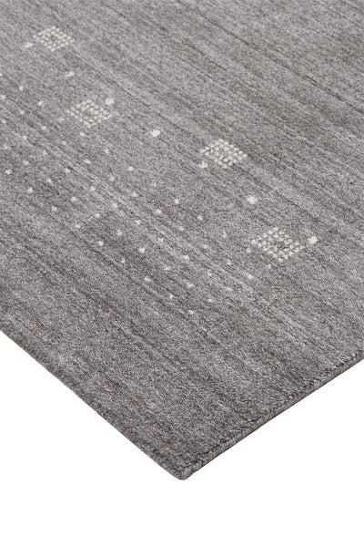 product image for Yurie Hand Knotted Gray and Ivory Rug by BD Fine Corner Image 1 28