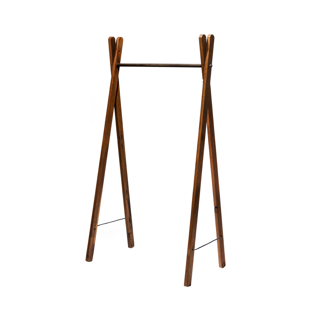 Shop Teak Wood Garment Rack Burke Decor