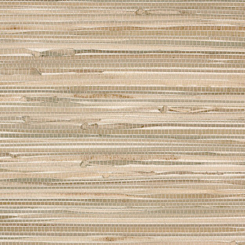 media image for Grasscloth Natural Coastal Texture Wallpaper in Honey/Taupe 264