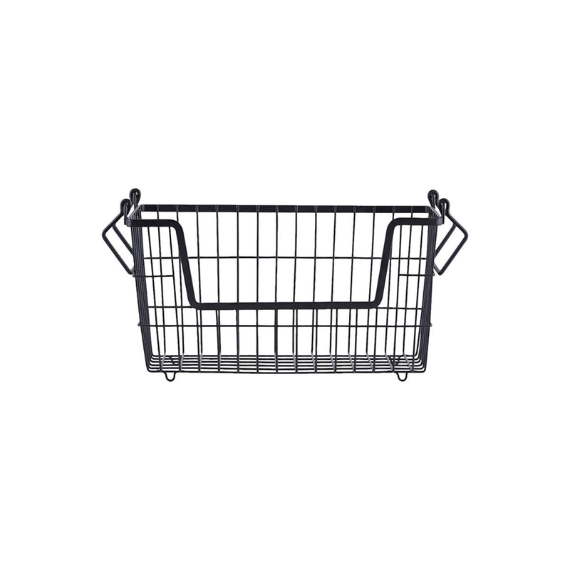 media image for taw matte black basket by house doctor 208051006 2 262