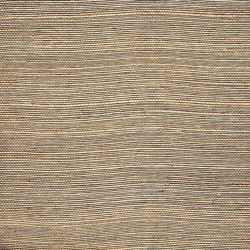 media image for Grasscloth Natural Weave Texture Wallpaper in Dark Brown/Wheat 284