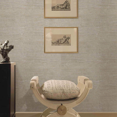 product image for Grasscloth Natural Tone Texture Wallpaper in Pearl 83