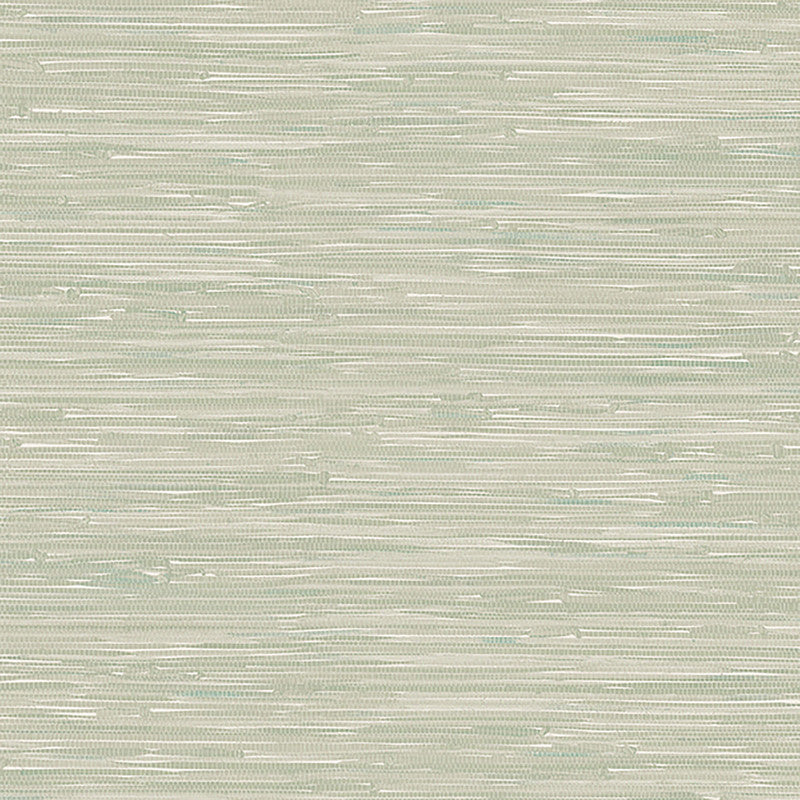 media image for Faux Grasscloth Wallpaper in Green/Blue 288