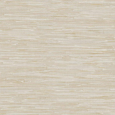 product image of Faux Grasscloth Wallpaper in Grey/White 59