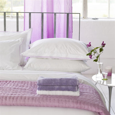 product image for Chenevard Damson & Magenta Silk Quilt and Shams design by Designers Guild 36