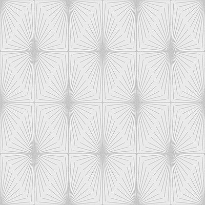 product image for Diamond Art Deco Wallpaper in Light Grey/Ivory 79