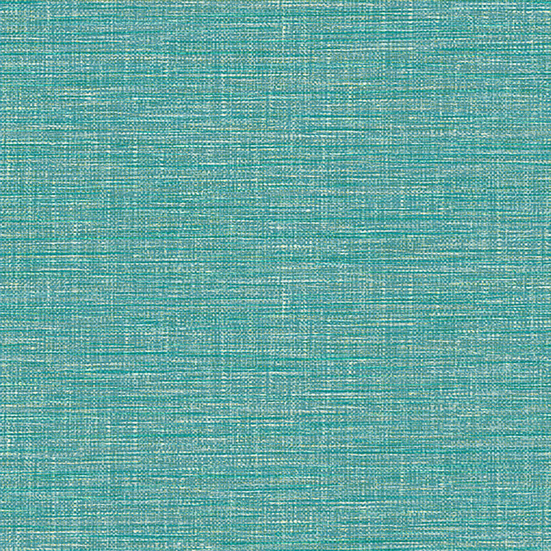 media image for Faux Grasscloth Wallpaper in Teal 240