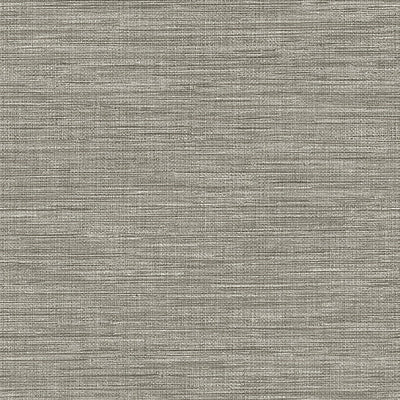 product image of Faux Grasscloth Wallpaper in Grey 527