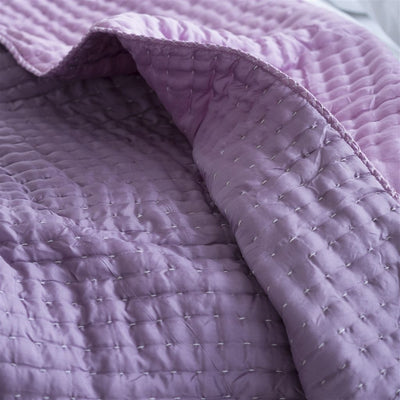 product image for Chenevard Damson & Magenta Silk Quilt and Shams design by Designers Guild 16