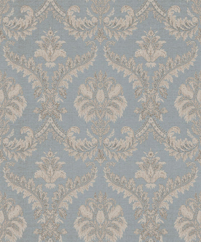 product image of Damasco Wallpaper in Celeste Blue 525