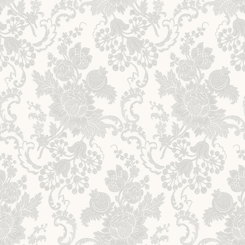 media image for Damasco Wallpaper in Alluminio 256