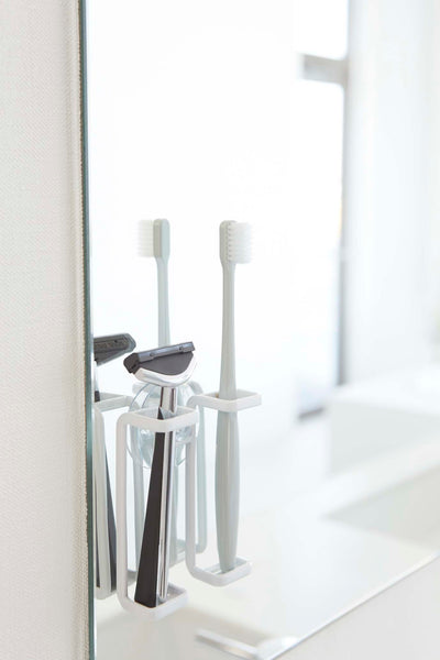product image for Tower Suction Cup Mounted Toothbrush Holder by Yamazaki 15