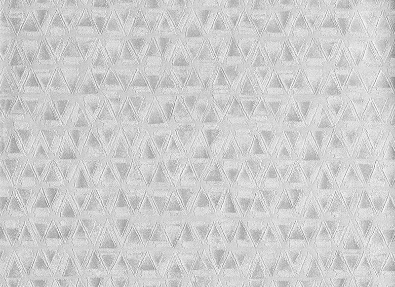 media image for Geometrico Phoenix Wallpaper in Silver 255