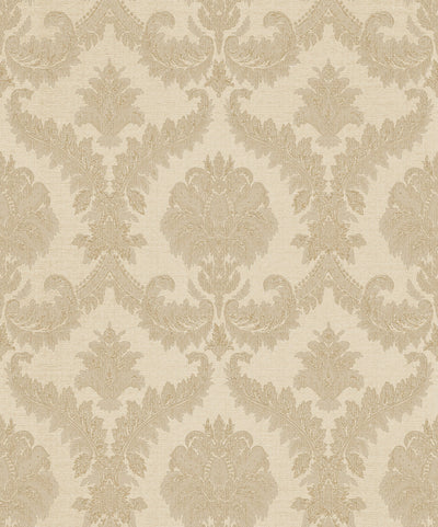 product image of Damasco Imperiale Beige Wallpaper from Cottage Chic Collection by Galerie Wallcoverings 578