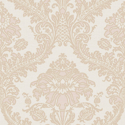 product image of Damasco Superior Pink Wallpaper from Cottage Chic Collection by Galerie Wallcoverings 563