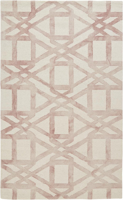 product image for Marengo Hand Tufted Pink and Ivory Rug by BD Fine Flatshot Image 1 47