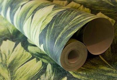 product image for Samoa Avocado Wallpaper from the Tropical Collection by Galerie Wallcoverings 6