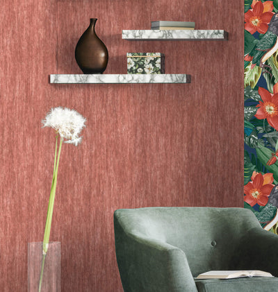 product image for Tuvalu Red Apple Wallpaper from the Tropical Collection by Galerie Wallcoverings 60