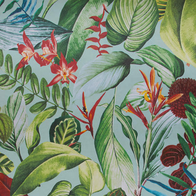 product image of sample kiribati blue banana wallpaper from the tropical collection by galerie wallcoverings 1 56