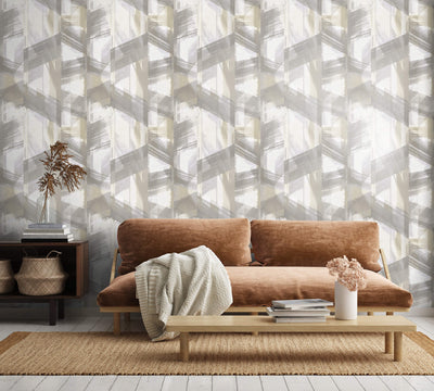 product image for Glaze Taupe Grey Wallpaper from the Crafted Collection by Galerie Wallcoverings 55