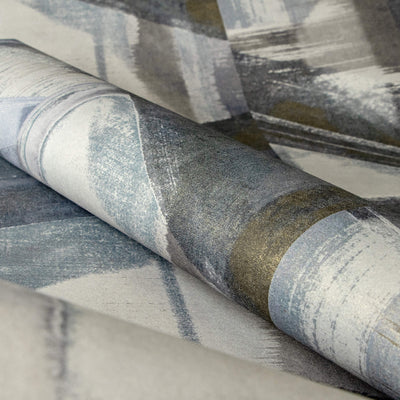 product image for Glaze Indigo Wallpaper from the Crafted Collection by Galerie Wallcoverings 85