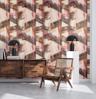 product image for Glaze Mauve Wallpaper from the Crafted Collection by Galerie Wallcoverings 27