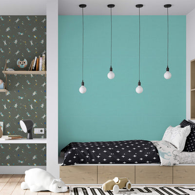 product image for Mini Dots Turqouise Wallpaper from the Great Kids Collection by Galerie Wallcoverings 4