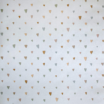 product image for Colored Hearts Light Blue Wallpaper from the Great Kids Collection by Galerie Wallcoverings 76