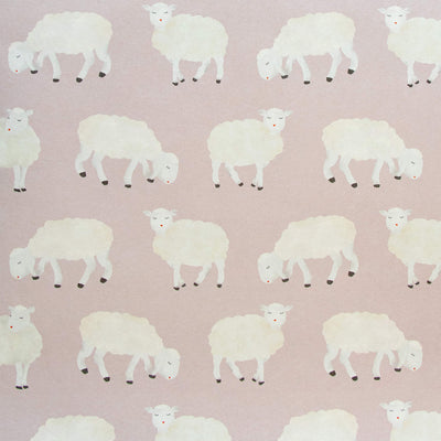 product image of sample sweet sheep rose wallpaper from the great kids collection by galerie wallcoverings 1 552