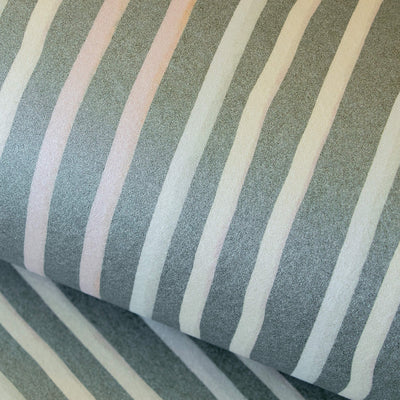 product image for Stripes Dark Green Wallpaper from the Great Kids Collection by Galerie Wallcoverings 32