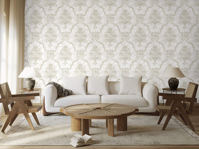 media image for Porto Sand Beige Wallpaper from the Azulejo Collection by Galerie Wallcoverings 283