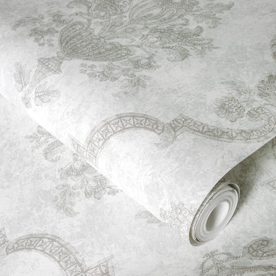 product image for Porto Fossil Grey Wallpaper from the Azulejo Collection by Galerie Wallcoverings 75