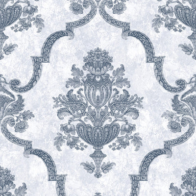 product image for Porto Chalky Blue Wallpaper from the Azulejo Collection by Galerie Wallcoverings 86