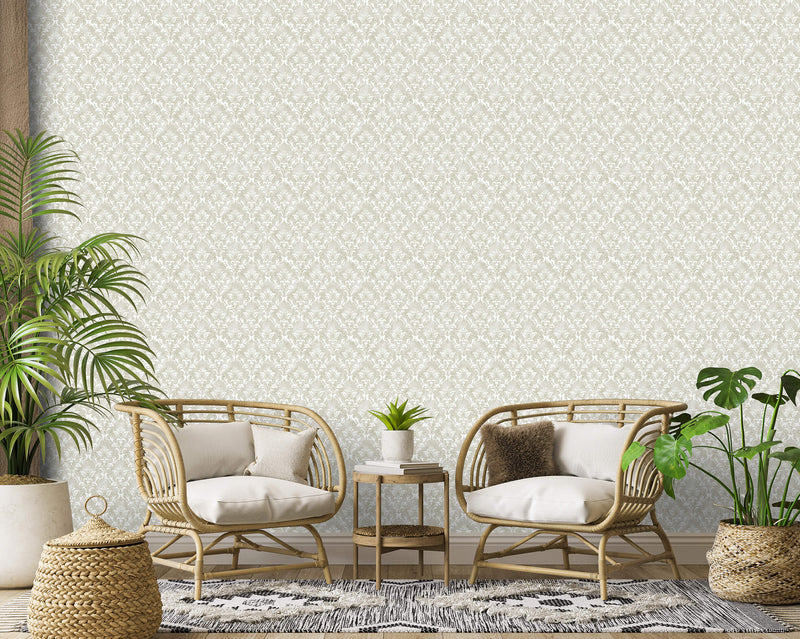 media image for Lisboa Sand Beige Wallpaper from the Azulejo Collection by Galerie Wallcoverings 272