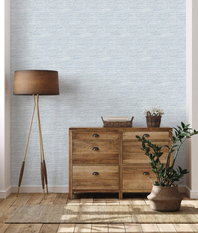 product image for Faro Chalky Blue Wallpaper from the Azulejo Collection by Galerie Wallcoverings 64