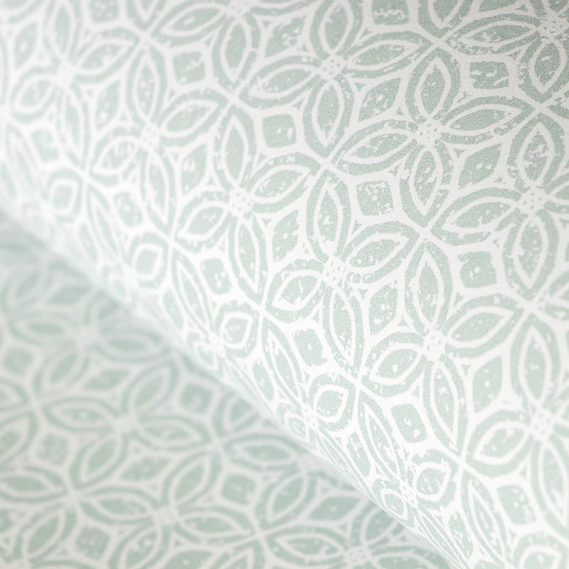 media image for Sintra Frost Mint Wallpaper from the Azulejo Collection by Galerie Wallcoverings 230