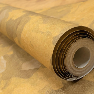 product image for Paeonia Plain Wallpaper in Gold  59