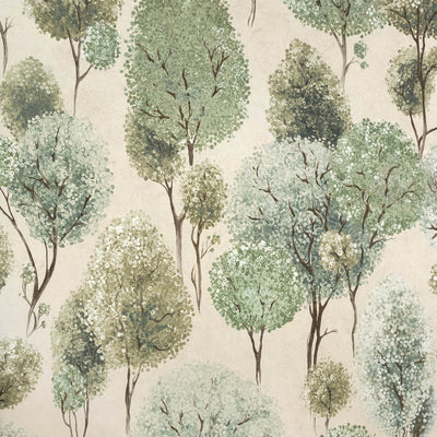 product image for Tilia Wallpaper in Sage Greyish  34