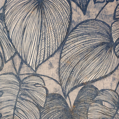 product image of Monstera Wallpaper in Navy Ash  532