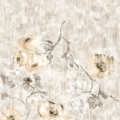 product image of Petunia Twinwall Wall Mural in Apricot Greyish  525