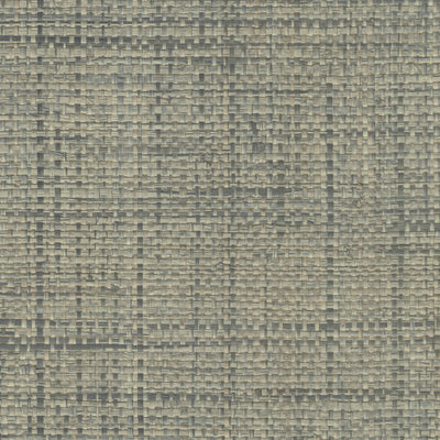 product image of Grasscloth Woven Crosshatch Wallpaper in Steel Blue/Navy 589